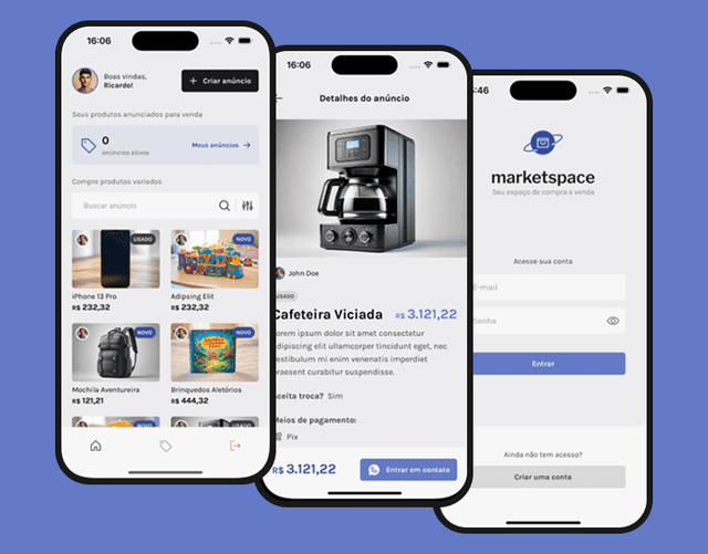 React Native Marketspace App