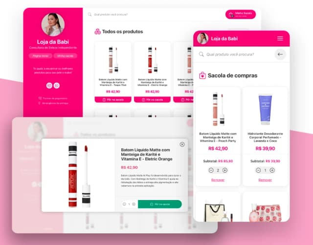 Meu Rosinha: Online Store