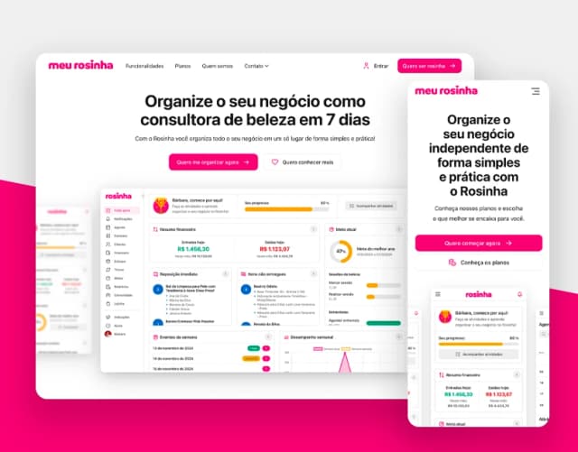 Meu Rosinha: Website